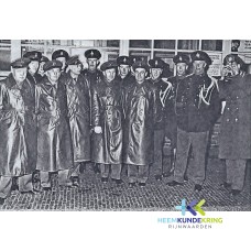 Overdracht persoonscontrole aan het grenskantoor Elten door de KMarechaussee april 1963